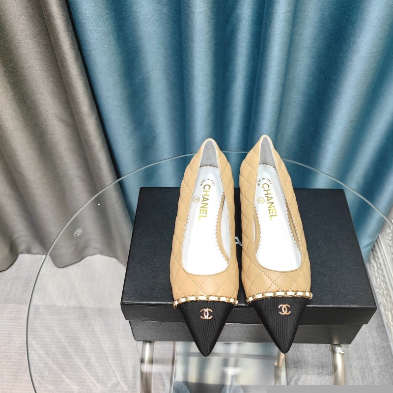 Ch*el flat shoes